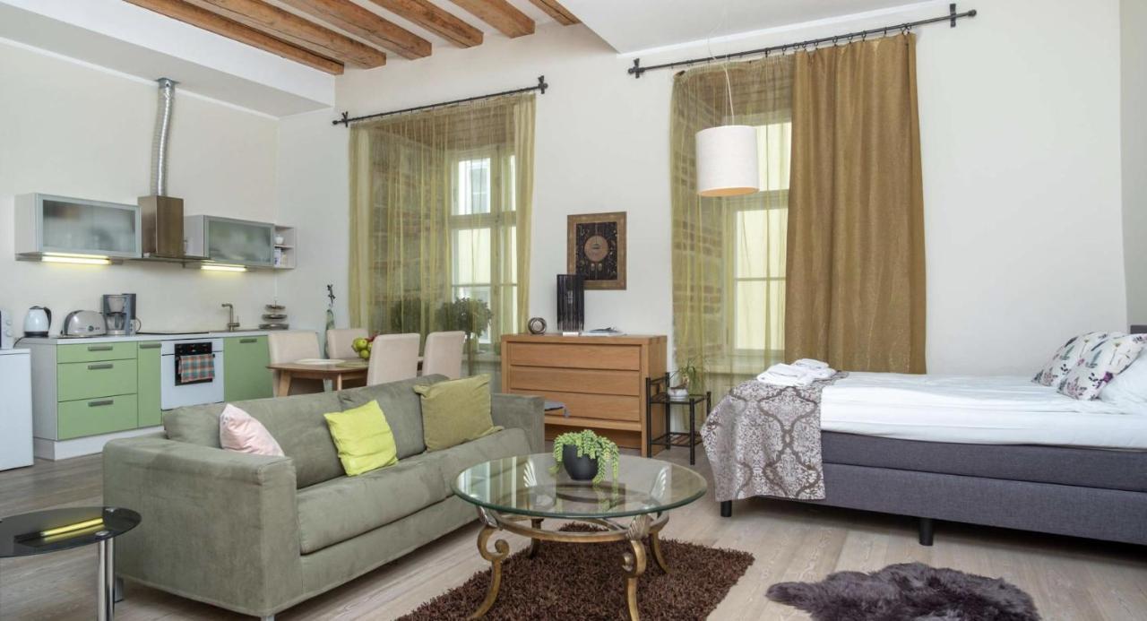טאלין Spacious Studio Apartment In The Heart Of Old Town מראה חיצוני תמונה