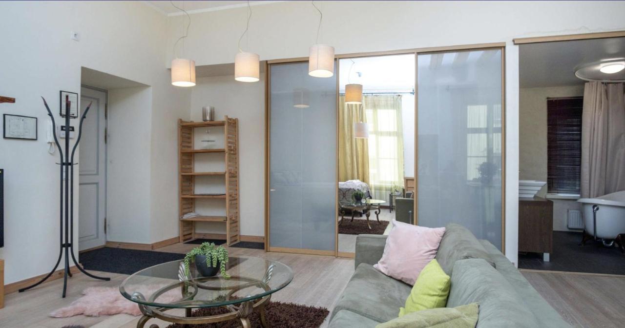 טאלין Spacious Studio Apartment In The Heart Of Old Town מראה חיצוני תמונה